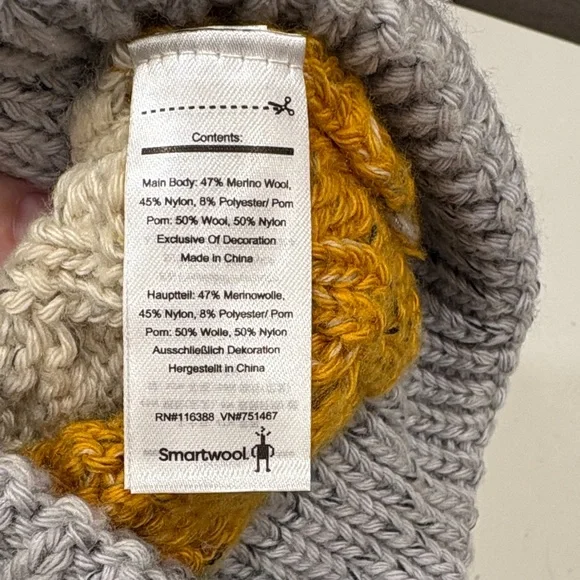 Smartwool Multicolor Knitted Beanie - Picture 7 of 8